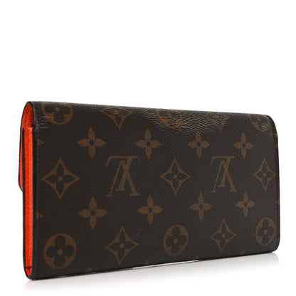 Louis Vuitton Monogram Emilie Wallet Poppy 3 of 6