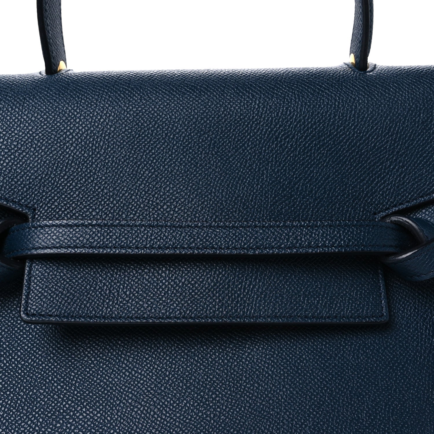 Celine Grained Calfskin Micro Belt Bag Deepsea 8 of 11
