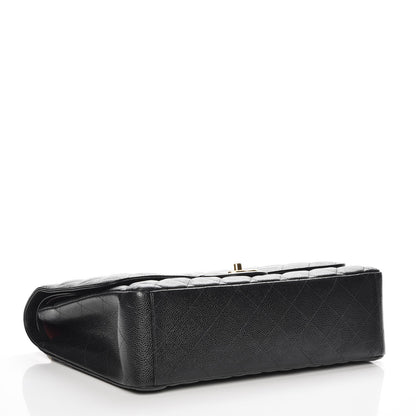 Chanel Caviar Quilted Maxi Double Flap Black 4 of 8