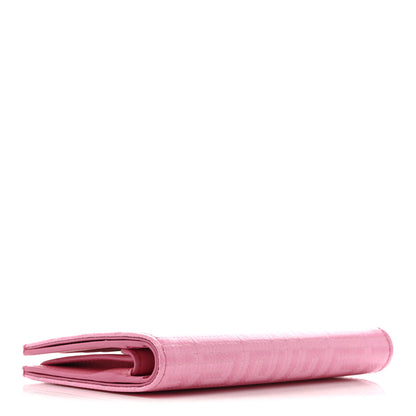 Givenchy Embroidered Canvas 4G Logo G-Cut Bi-Fold Wallet Bright Pink 4 of 9