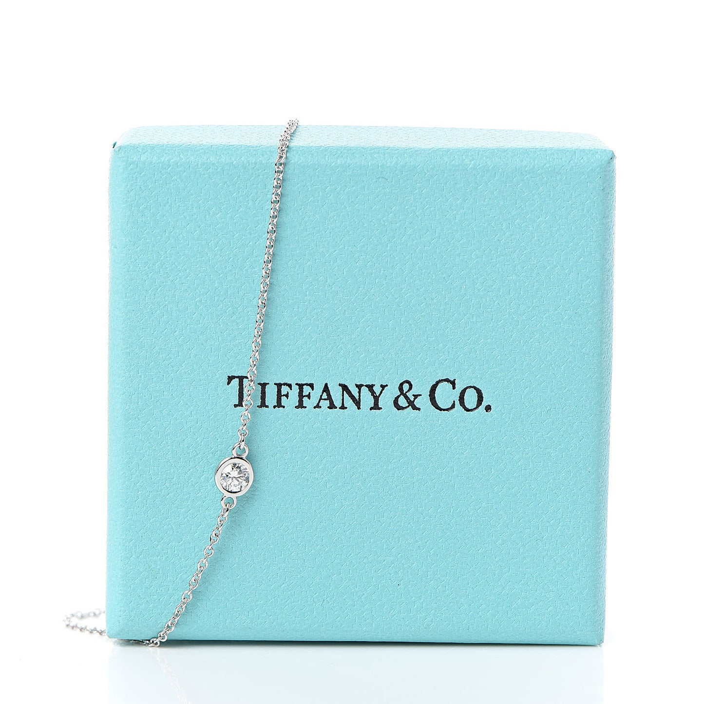 Platinum Diamond .14ct Elsa Peretti Diamonds by the Yard Bracelet