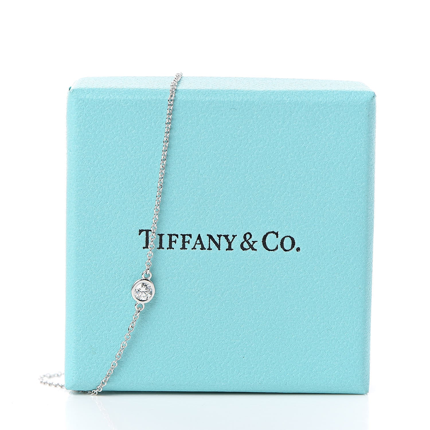 Tiffany Platinum Diamond .14ct Elsa Peretti Diamonds by the Yard Bracelet 6 of 6