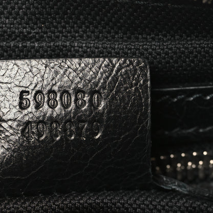 Gucci Fluffy Calfskin Morpheus Belt Bag 80 32 Black 7 of 10