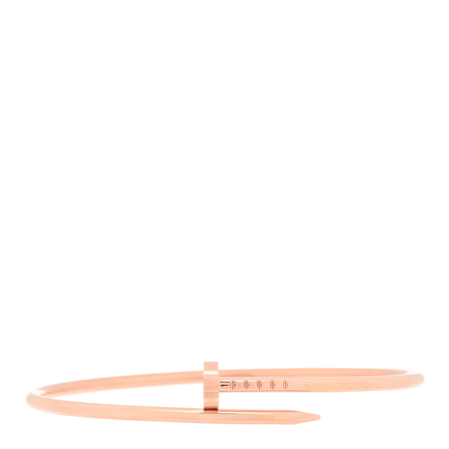 Cartier 18K Pink Gold Small Juste Un Clou Bracelet 18 1 of 3
