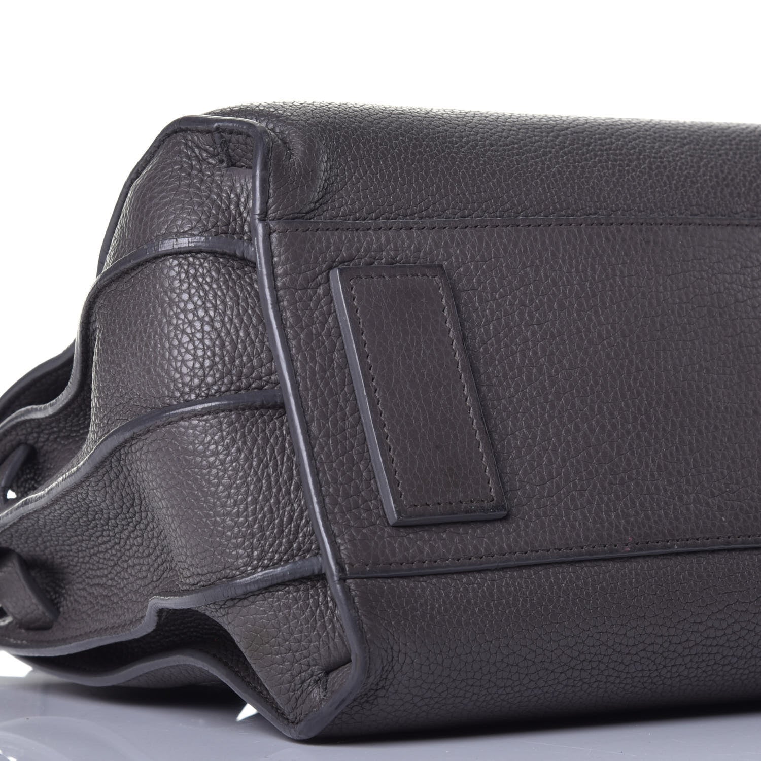 Saint Laurent Grained Calfskin Baby Sac De Jour Souple Coal 8 of 10