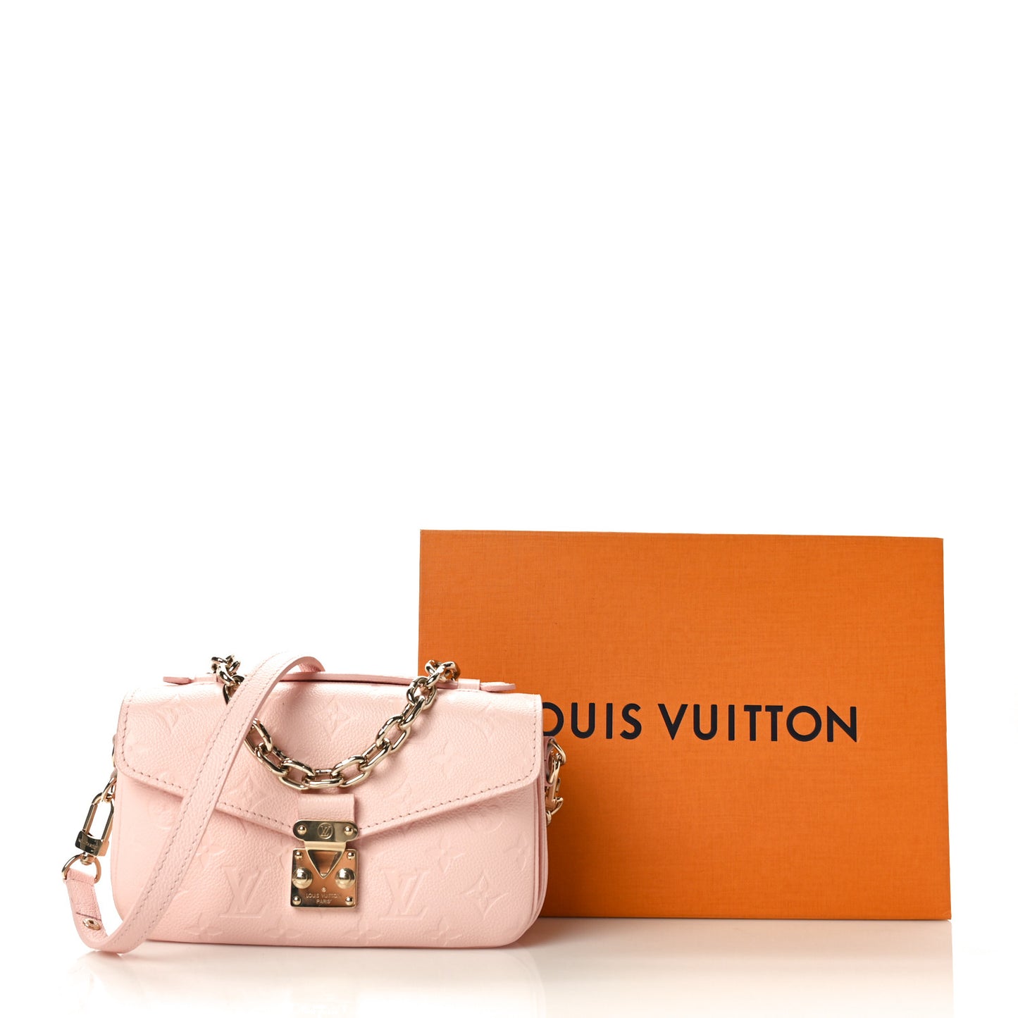 Empreinte Pochette Metis East West Pink Opale