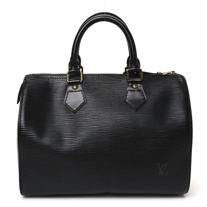 Louis Vuitton Epi Speedy 25 Black 1 of 10