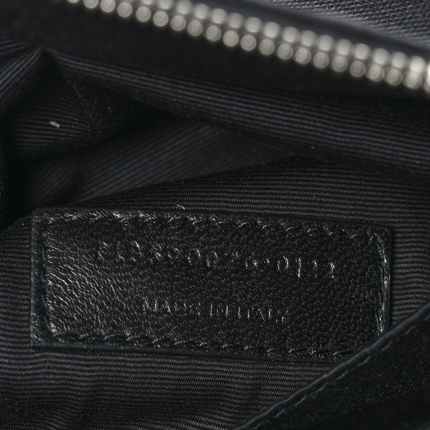 Saint Laurent Canvas Monogram Belt Bag Black 6 of 9
