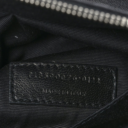 Saint Laurent Canvas Monogram Belt Bag Black 6 of 9