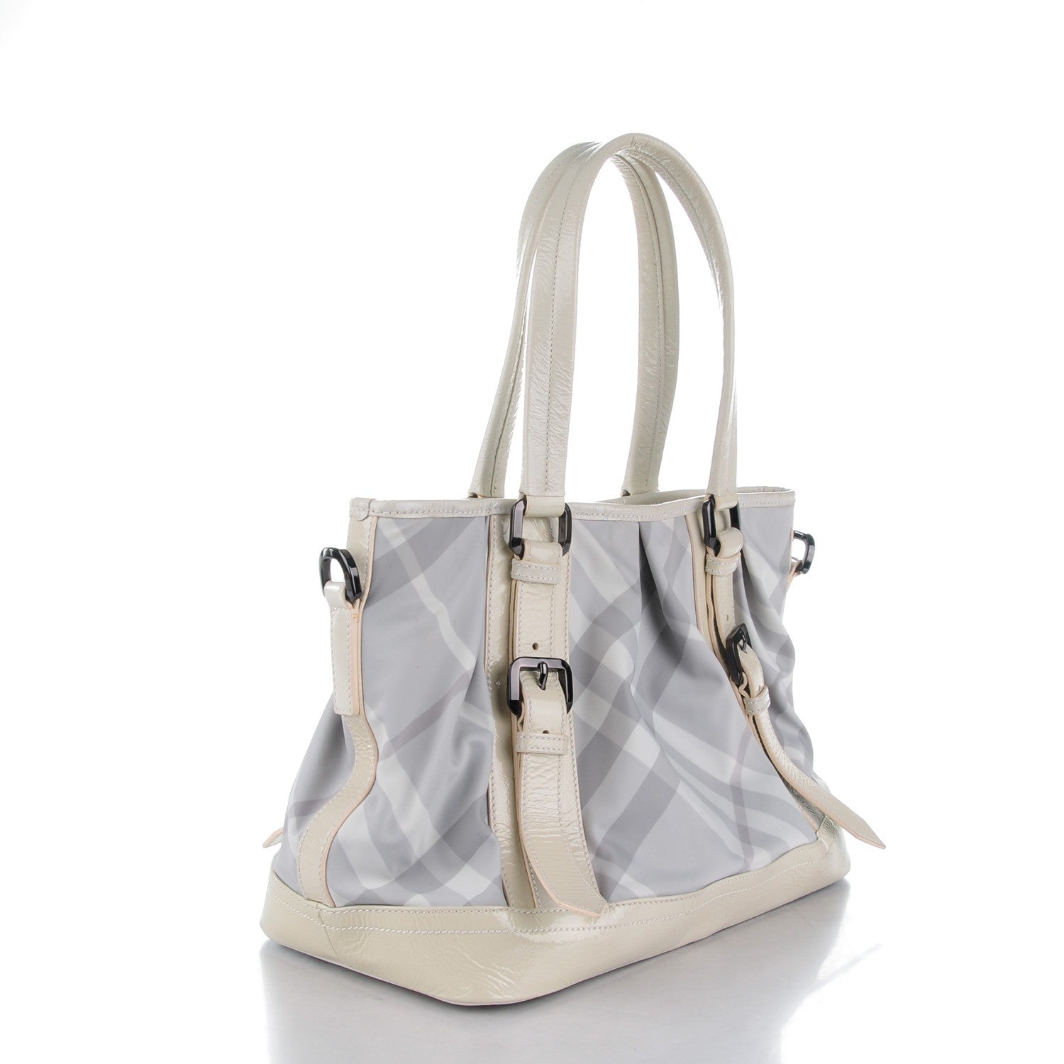 Burberry Nylon Beat Check Lowry White 3 of 8