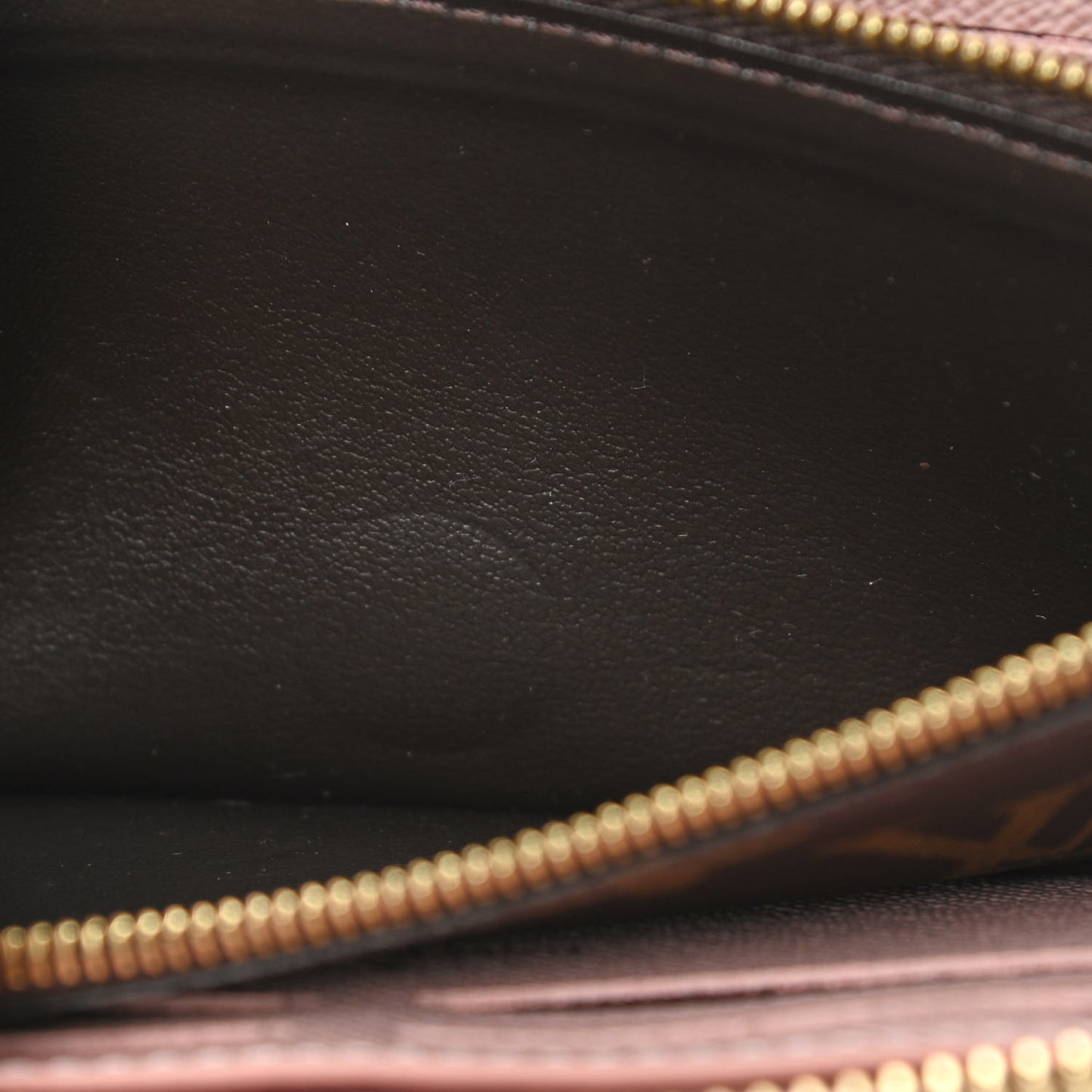 Monogram Clemence Wallet Rose Ballerine