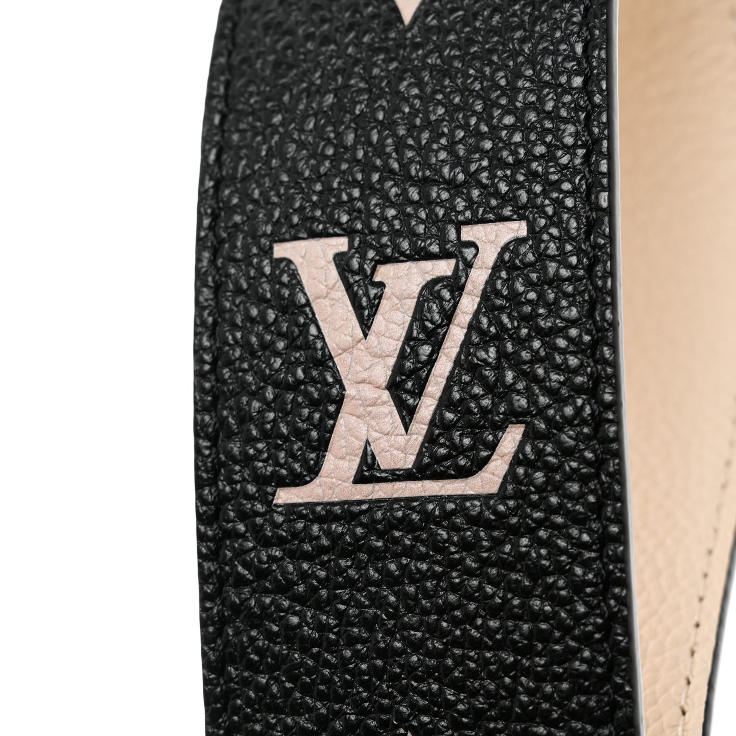 Empreinte Monogram Bandouliere Shoulder Strap Black Beige
