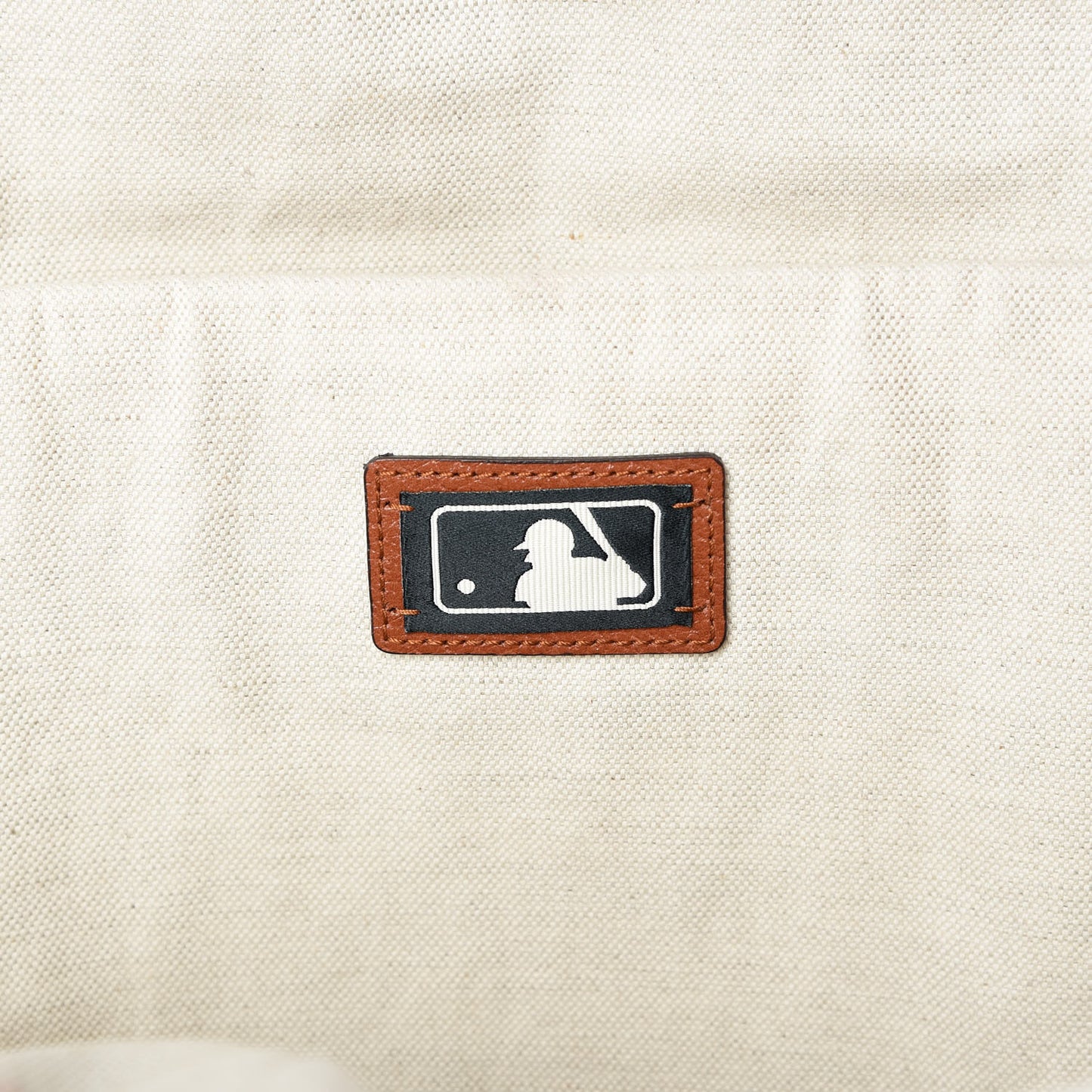 X MLB GG Monogram LA Dodgers Large Backpack Beige Ruggine Ivory