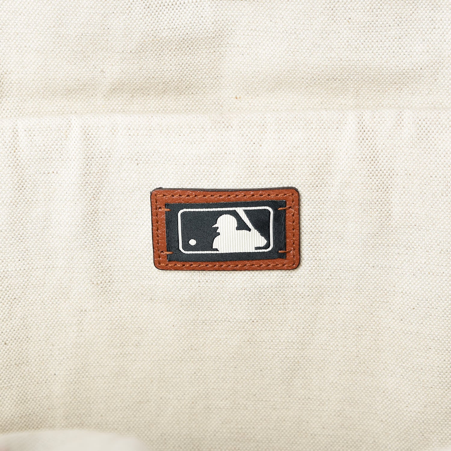Gucci X MLB GG Monogram LA Dodgers Large Backpack Beige Ruggine Ivory 10 of 11