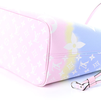 Louis Vuitton Monogram Escale Neverfull MM Pastel 9 of 9
