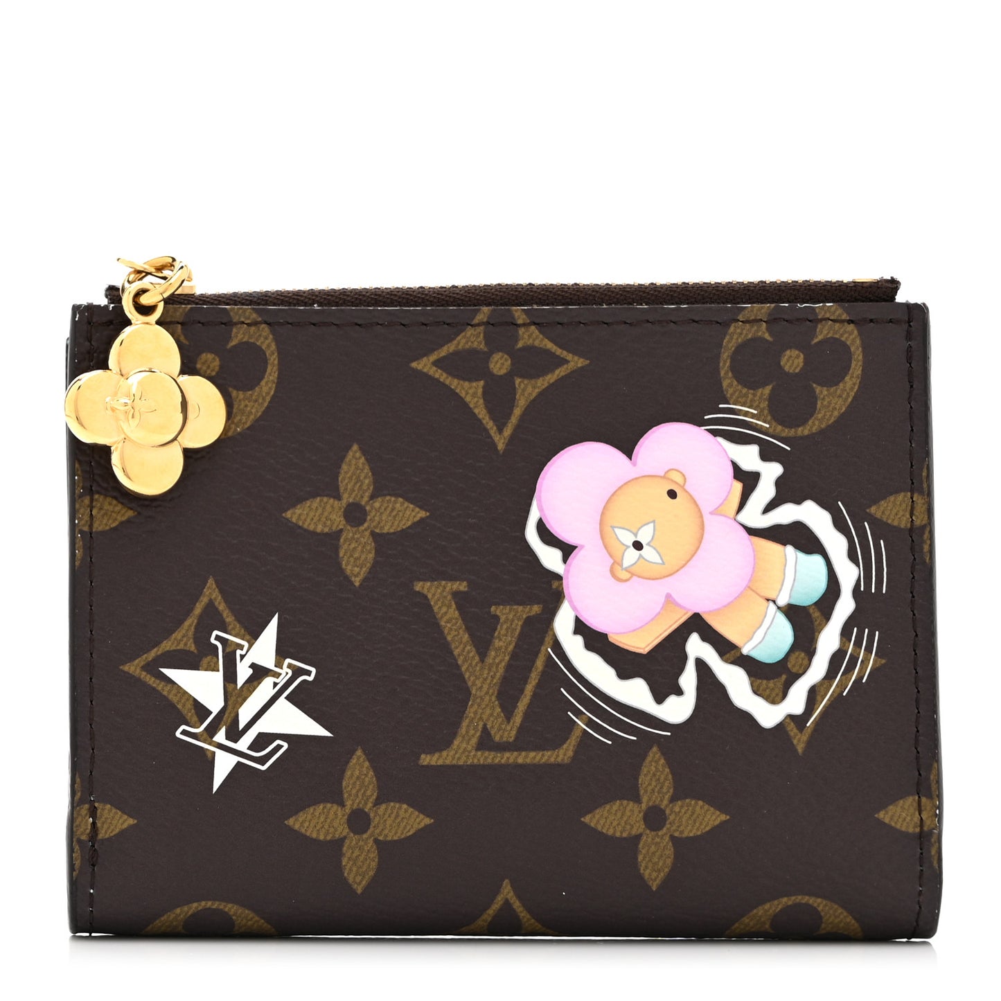 Monogram Snow Show Lisa Wallet Azur Frost