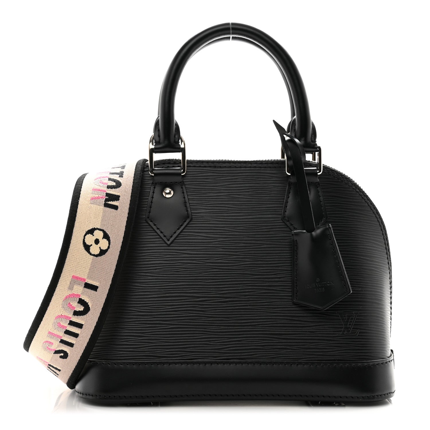 Louis Vuitton Epi Jacquard Alma BB Black 1 of 9
