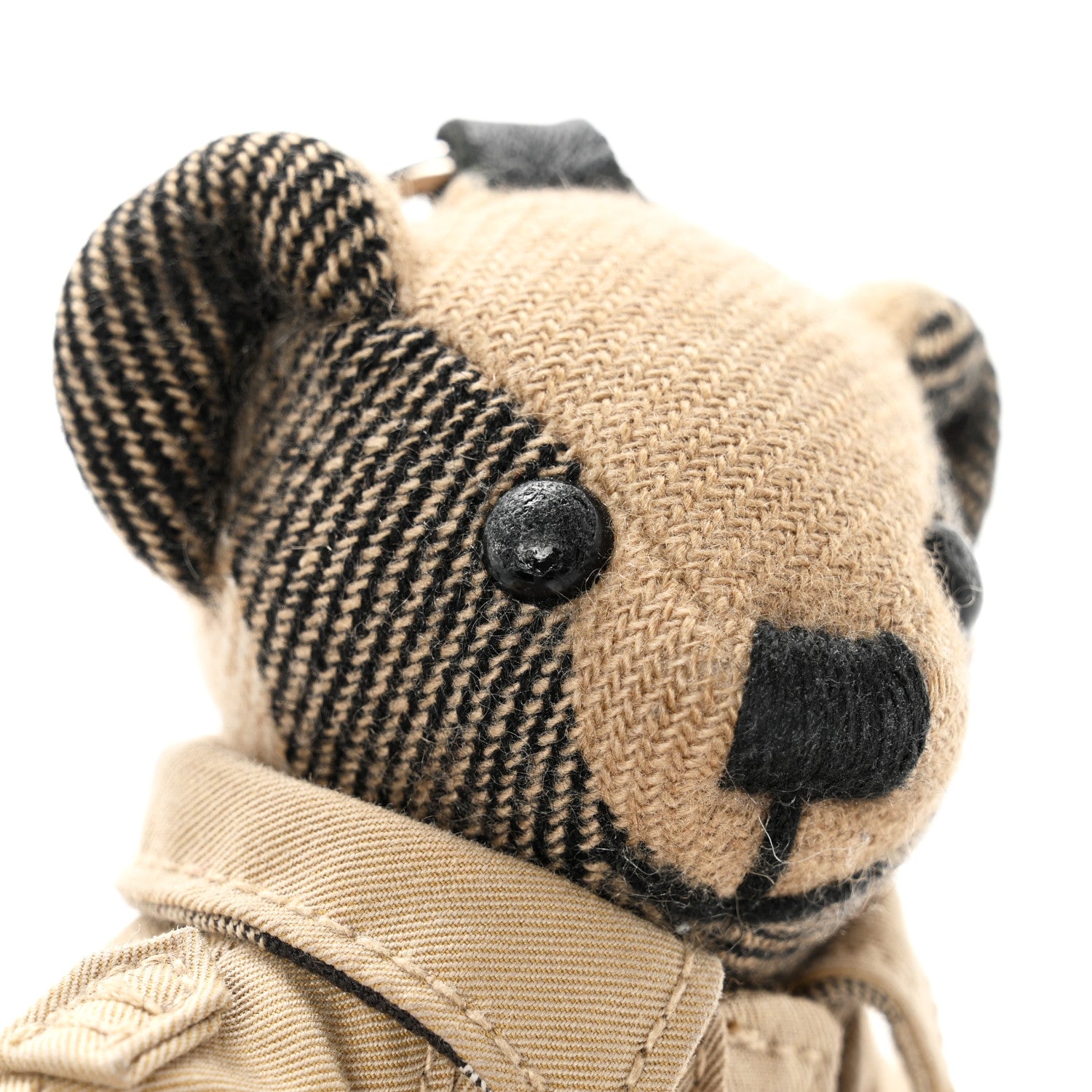 Burberry Cashmere Thomas Trench Teddy Bear Keychain Charm Camel 7 of 7