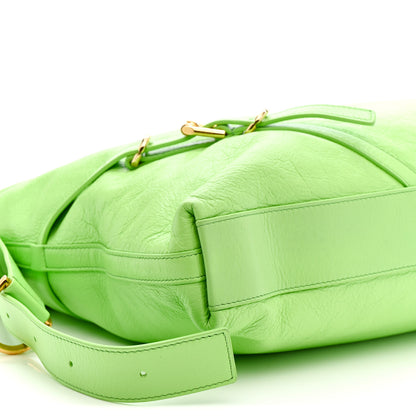 Givenchy Calfskin Medium Voyou Bag Green 9 of 10