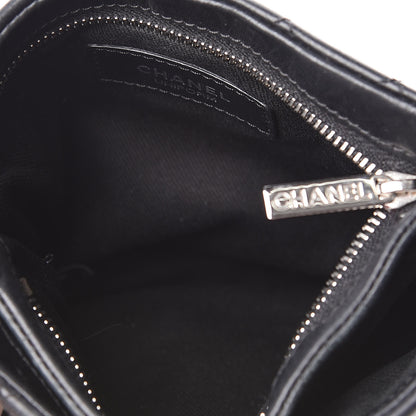 Chanel Lambskin Quilted Crossbody Bag Black 8 of 12
