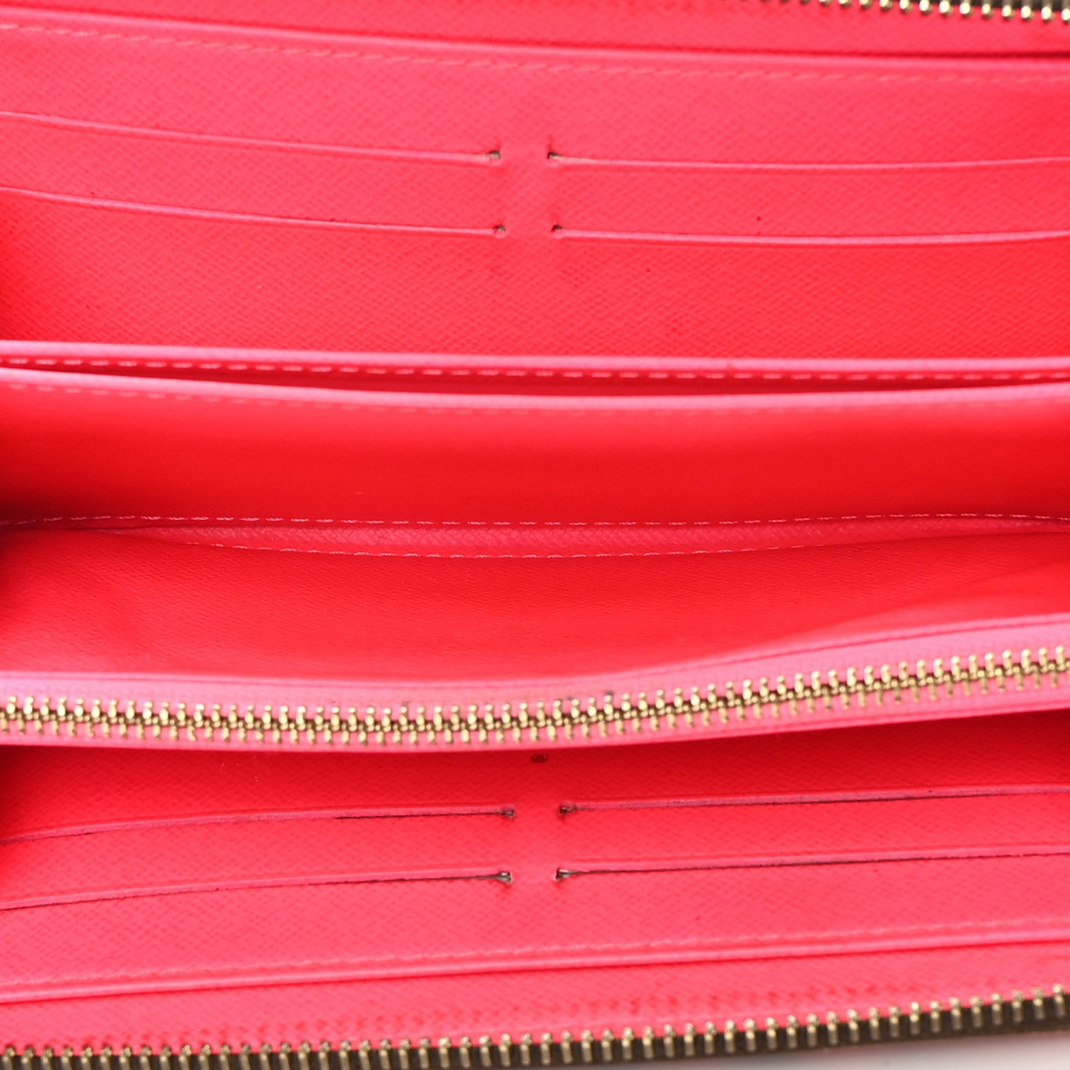 Louis Vuitton Monogram Graffiti Zippy Wallet Fuchsia 5 of 10