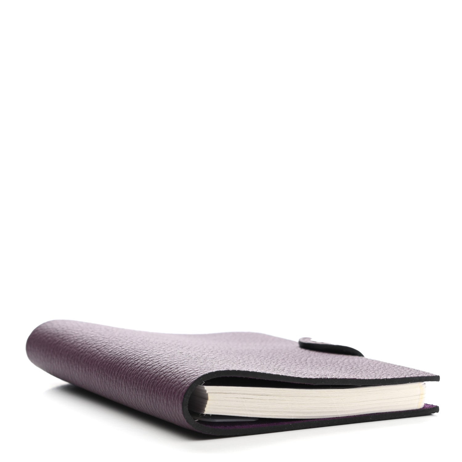 Hermes Togo Ulysse PM Notebook Cover Cassis 4 of 9