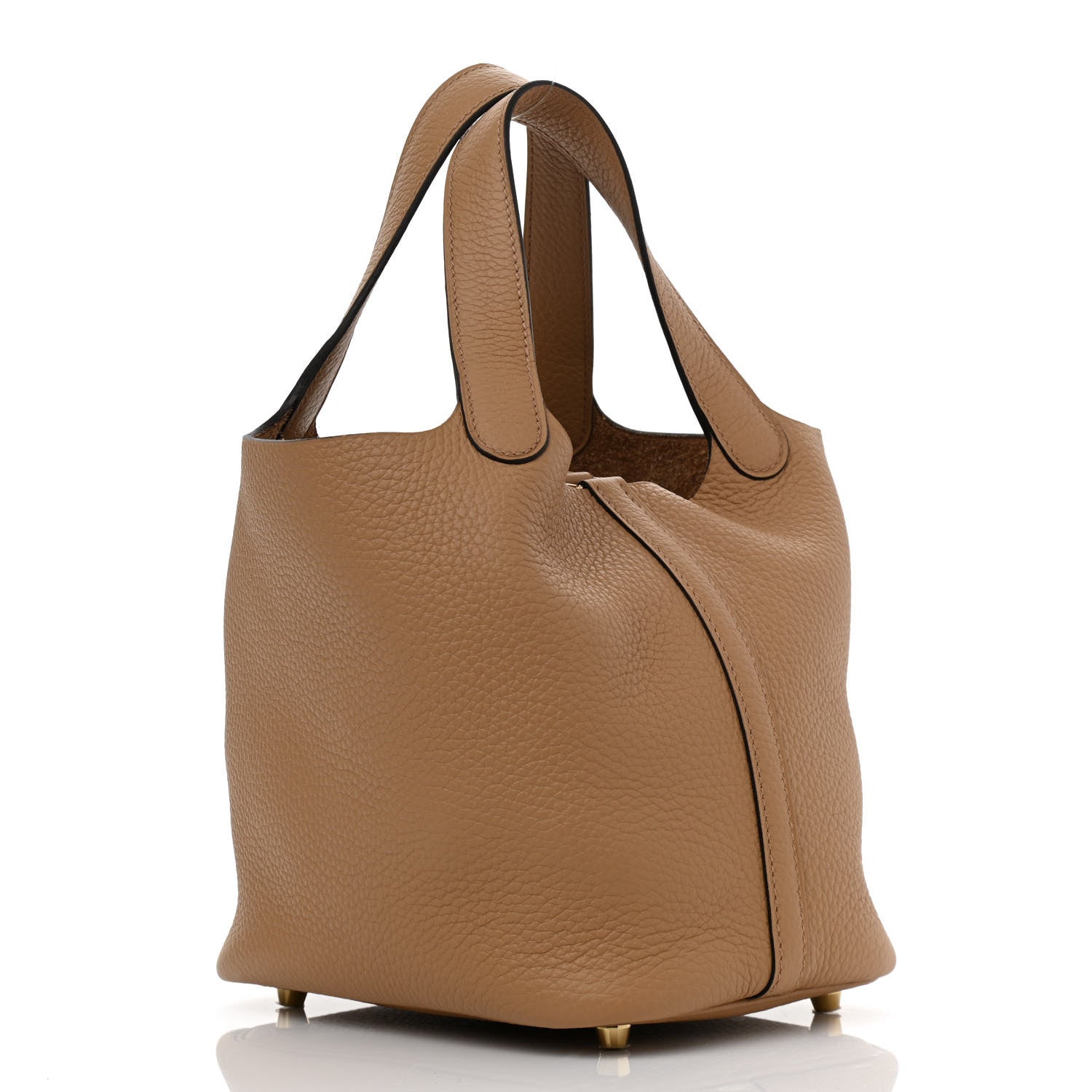 Hermes Taurillon Clemence Picotin Lock 18 PM Chai 3 of 12