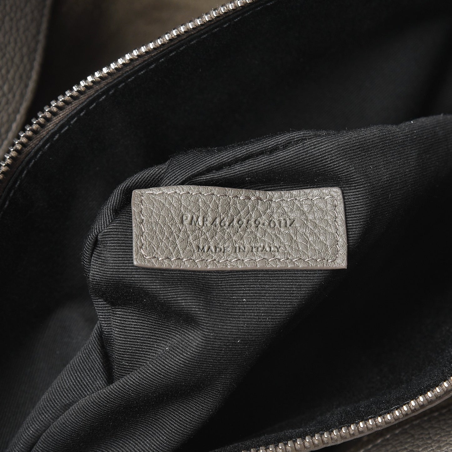 Grained Calfskin Medium Supple Sac De Jour Kaki Militaire