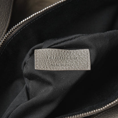 Saint Laurent Grained Calfskin Medium Supple Sac De Jour Kaki Militaire 7 of 9