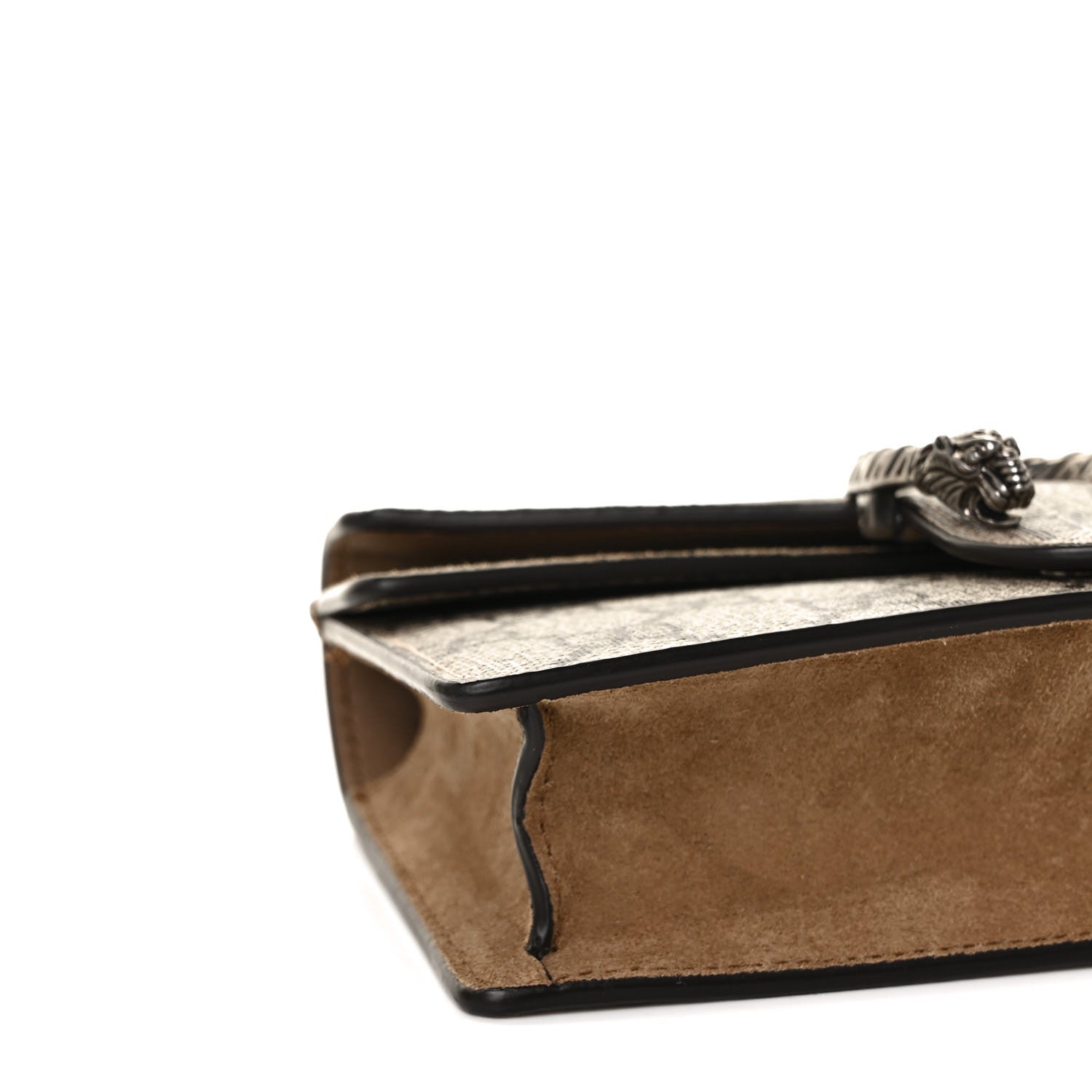 Gucci GG Supreme Monogram Super Mini Dionysus Shoulder Bag Taupe 8 of 9