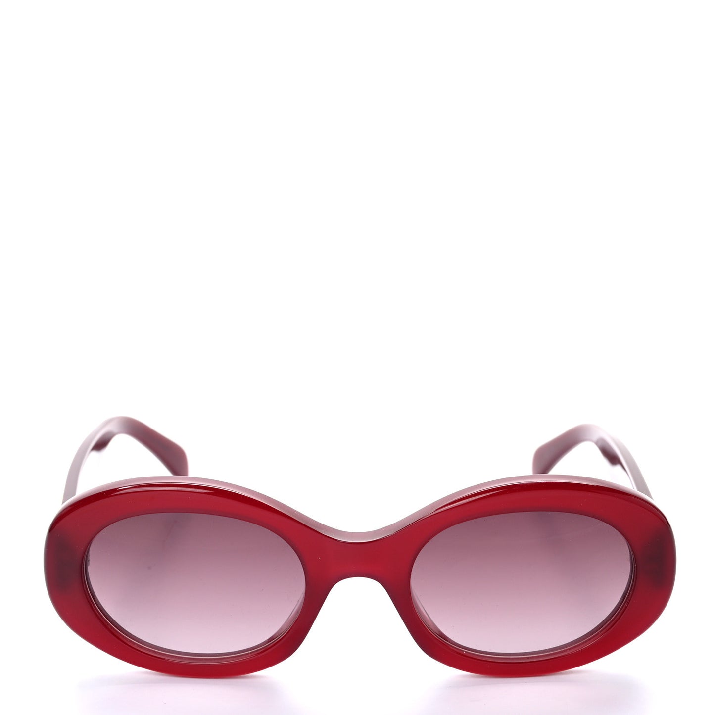 Acetate Triomphe 01 Sunglasses CL 40194U Milky Burgundy