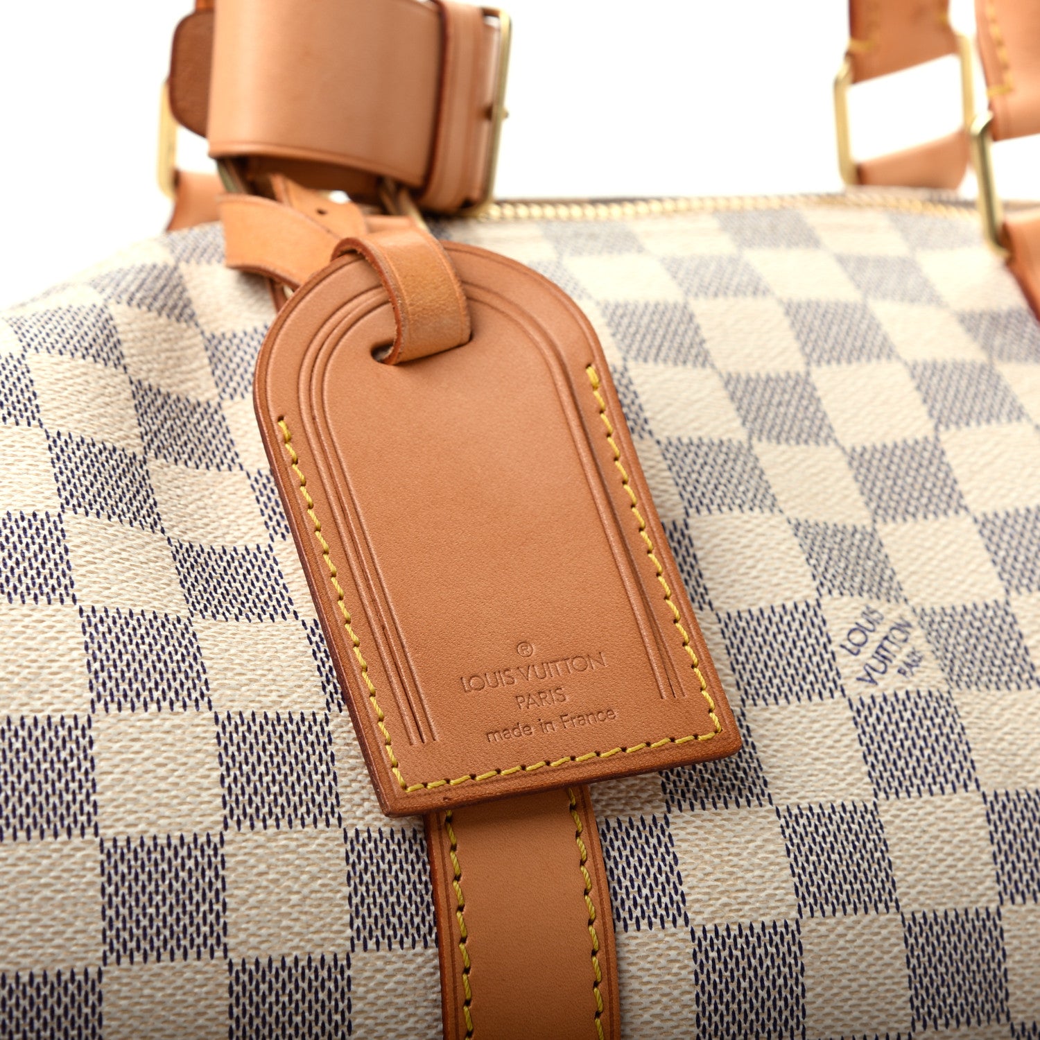 Louis Vuitton Damier Azur Keepall 50 9 of 9
