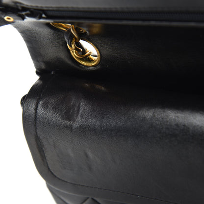 Chanel Lambskin Quilted Small Double Flap Black 11 of 12