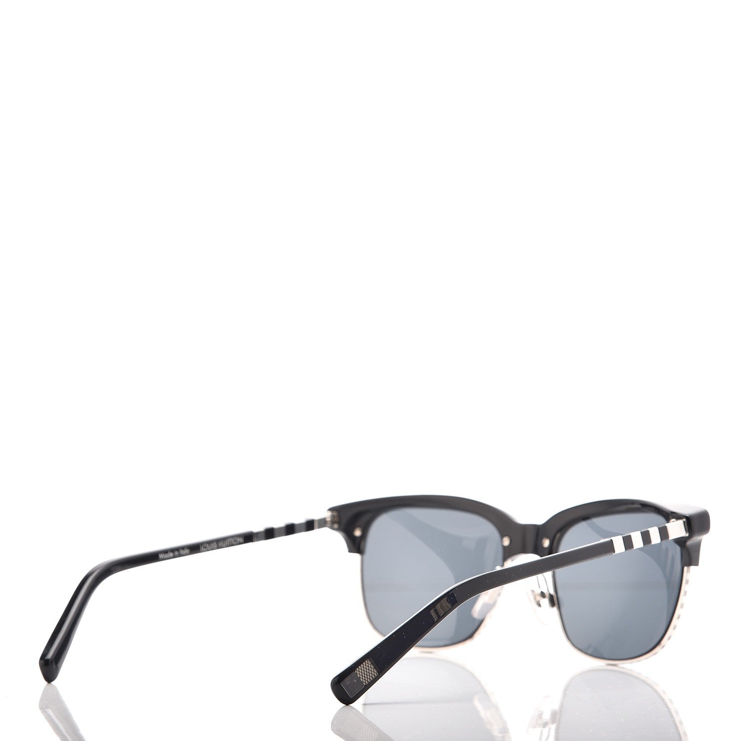 Louis Vuitton Conviction Sunglasses Z0710U Black Silver 4 of 7