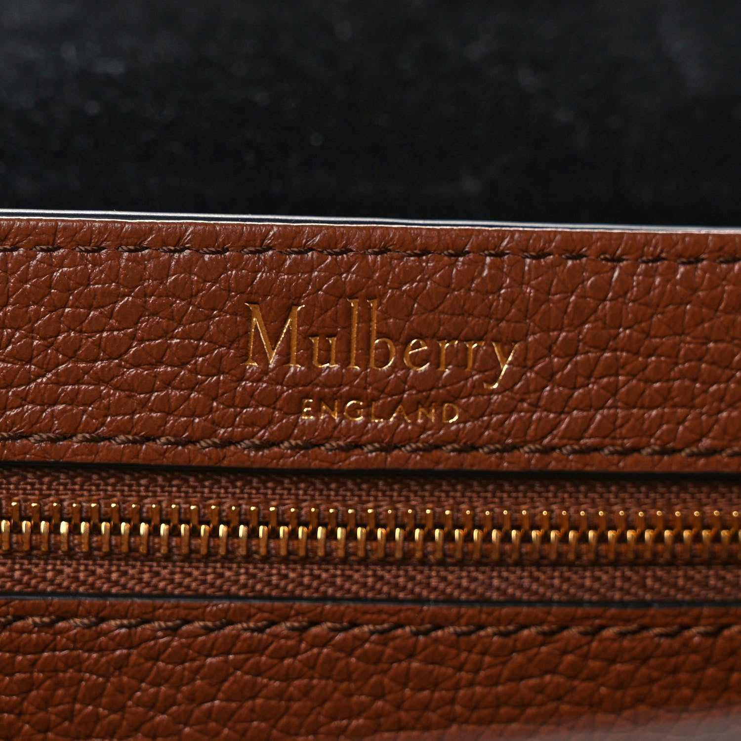 Mulberry Classic Grain Small Bayswater Backpack Oak 6 of 10