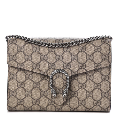 Gucci GG Supreme Monogram Mini Dionysus Chain Wallet Beige Pink 1 of 7