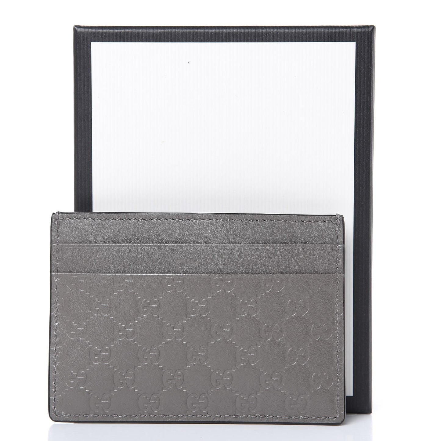 Soft Microguccissima Card Holder Loess