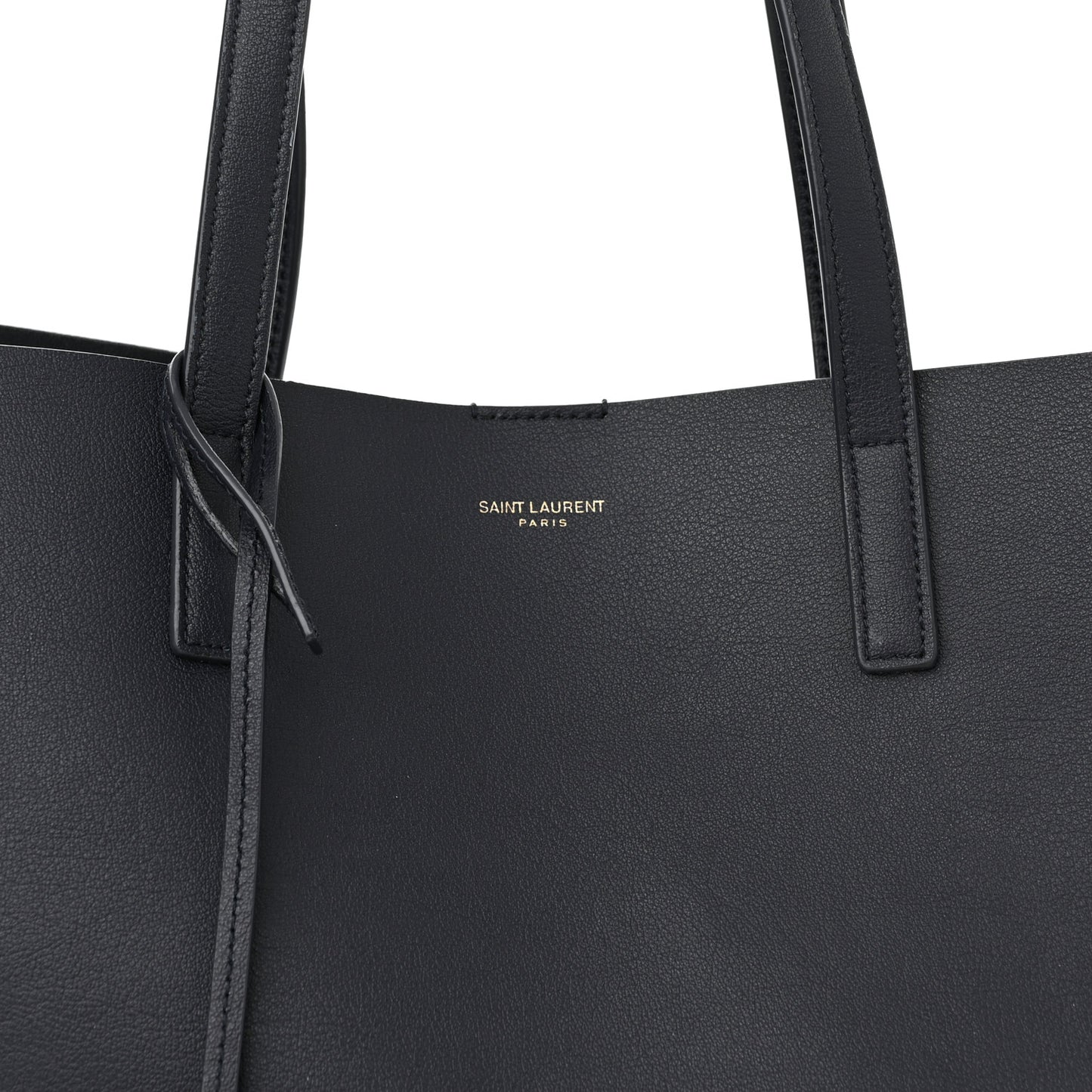 Calfskin Large Shopping Tote Deep Marine