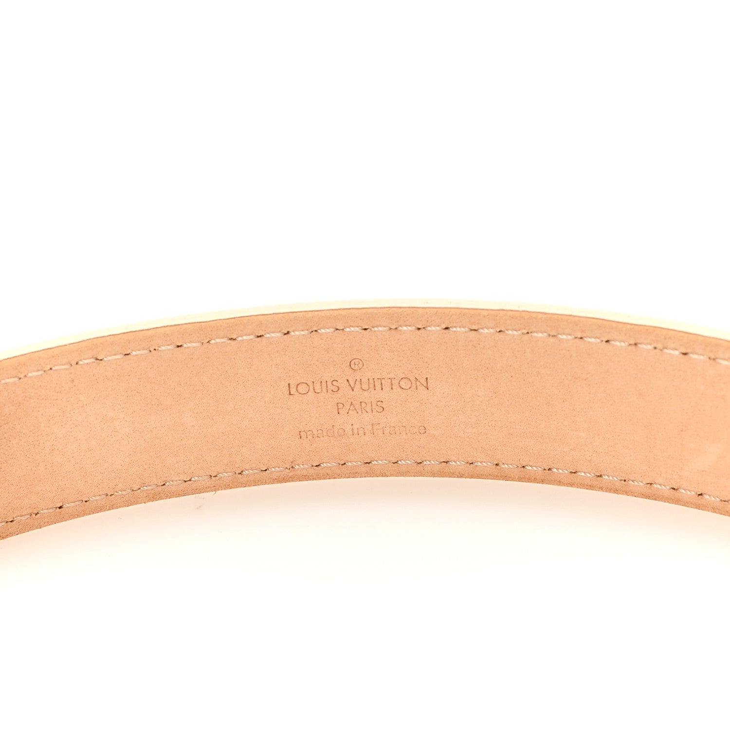 Louis Vuitton Damier Azur 25mm Mini Belt 75 30 3 of 4