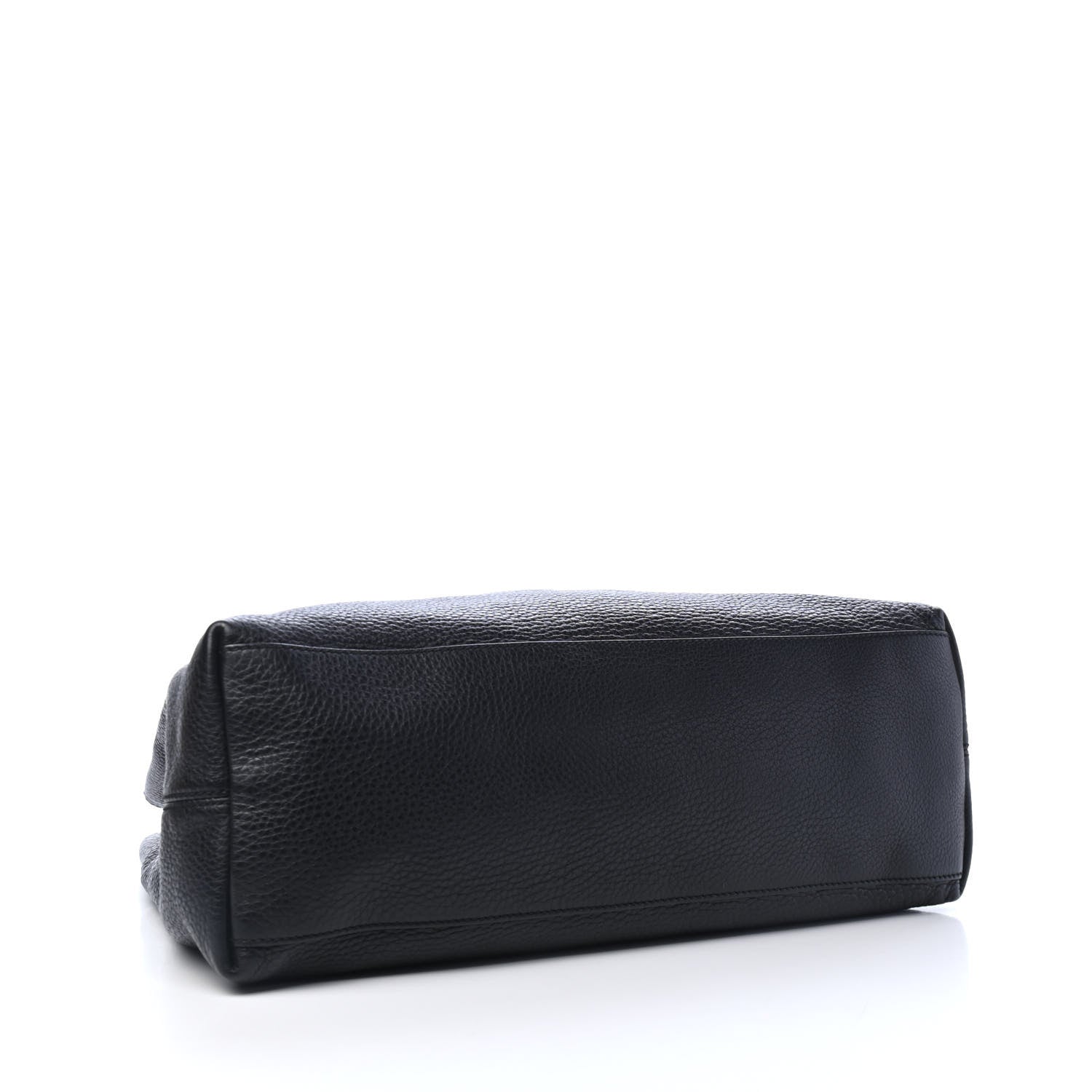 Gucci Pebbled Calfskin Medium Soho Chain Shoulder Bag Black 4 of 8