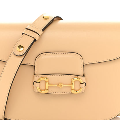 Gucci Azalea Calfskin Horsebit 1955 Shoulder Bag Bubble Tea 8 of 13