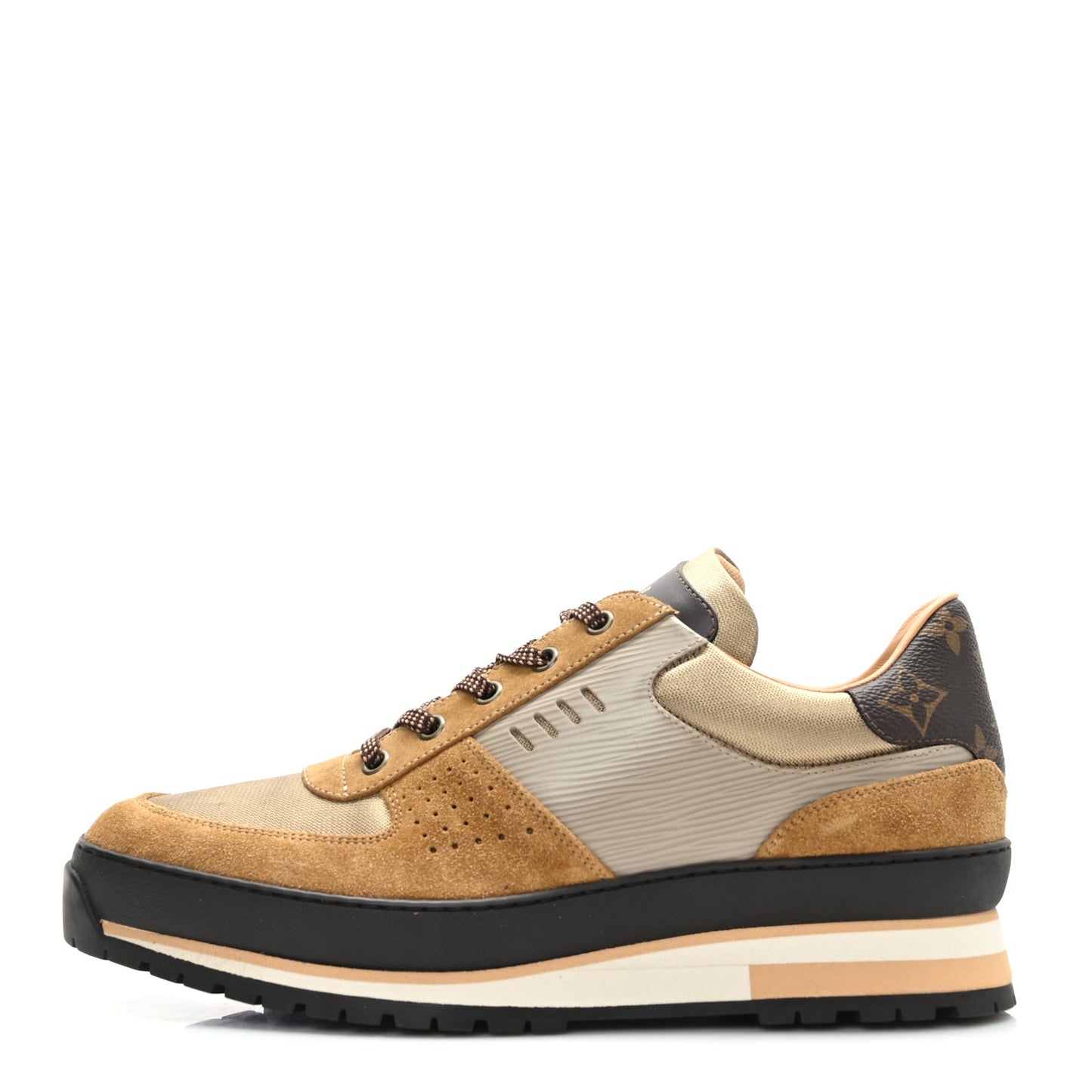 Epi Suede Monogram Mens Harlem Richelieu Sneakers 8