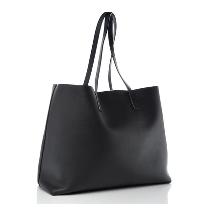 Saint Laurent Calfskin Large Shopping Tote Black 4 of 10