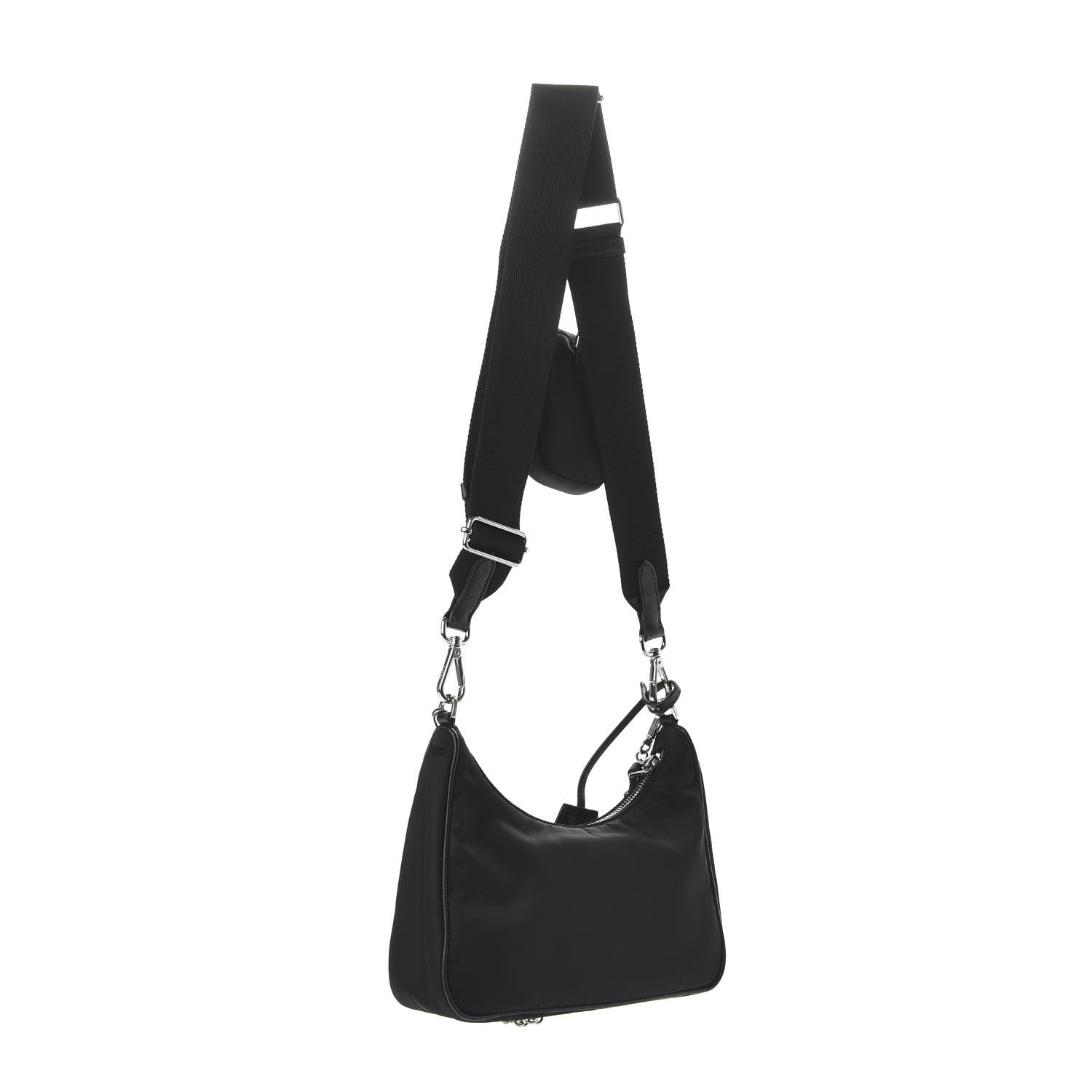 Prada Nylon Re-Edition 2005 Shoulder Bag Black 3 of 9