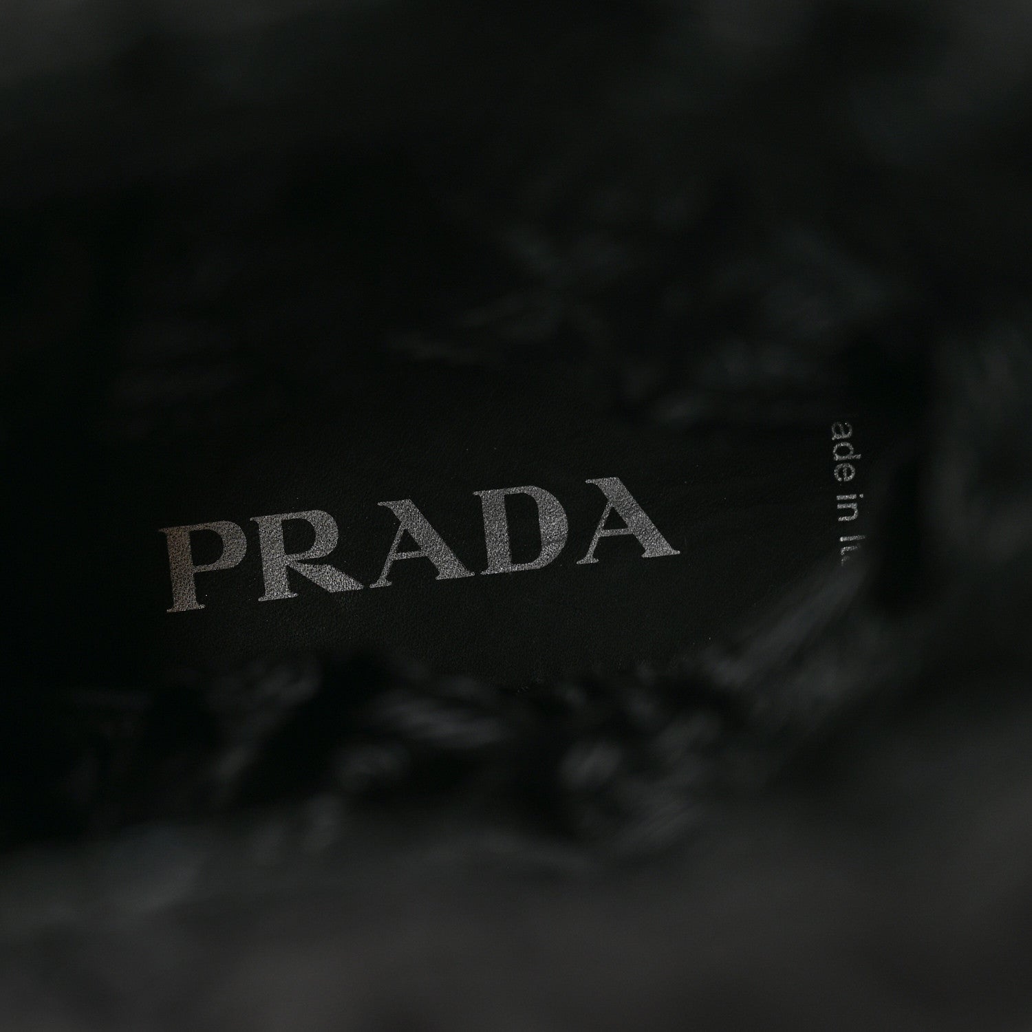 Prada Re-Nylon Piuma Triangle Logo Padded Drawcord 20mm Snow Boots 35 Black 6 of 8