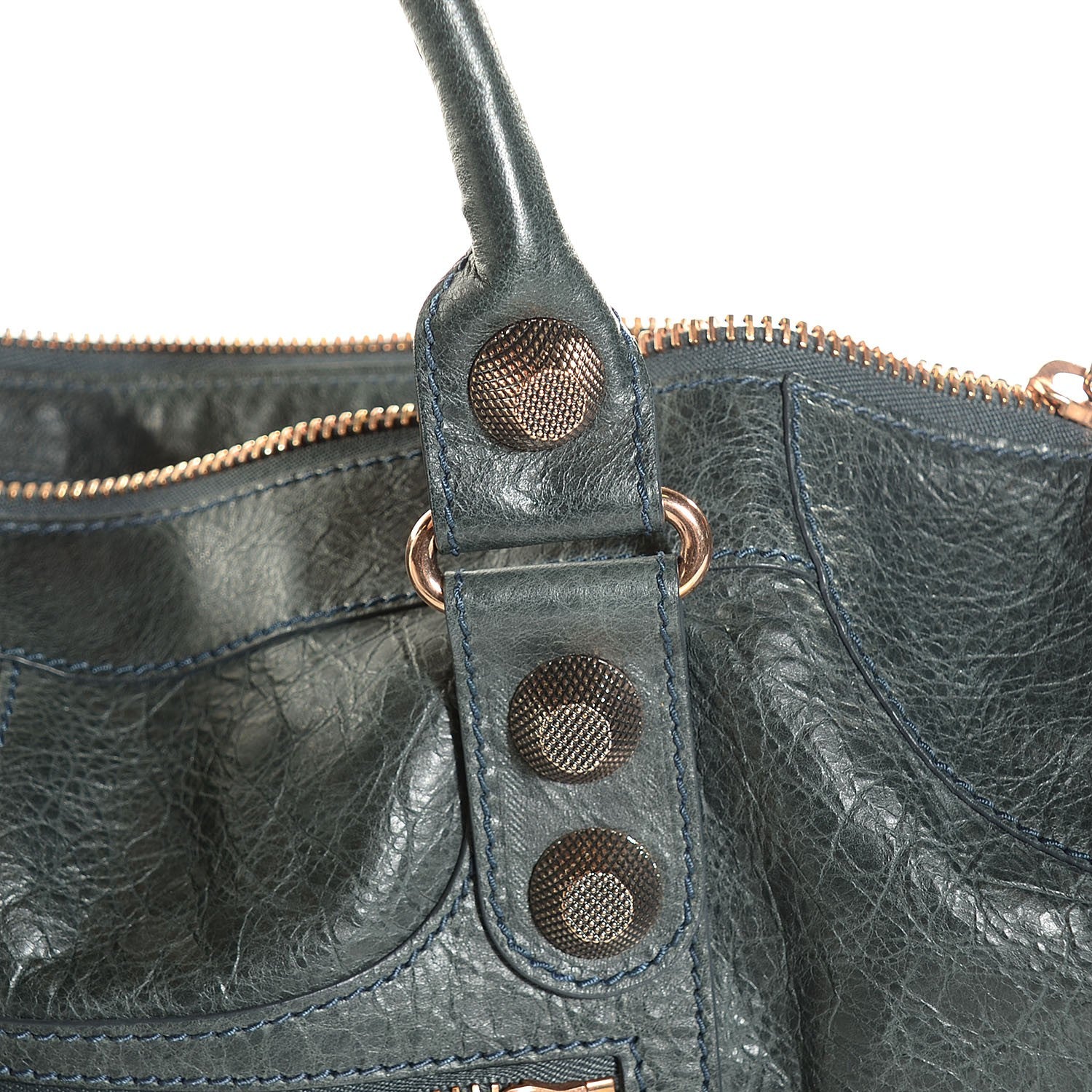 Balenciaga Agneau Giant 21 Rose Gold Hardware Work Anthracite 10 of 12