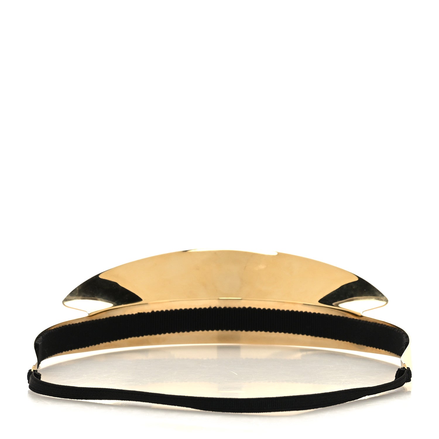 Prada Metal Headband Gold 3 of 4