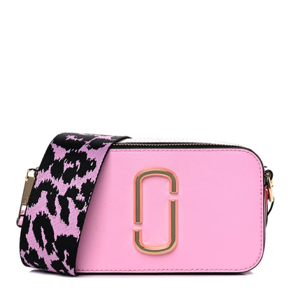 Marc Jacobs Saffiano Small Snapshot Camera Bag Pink Multicolor 1 of 13