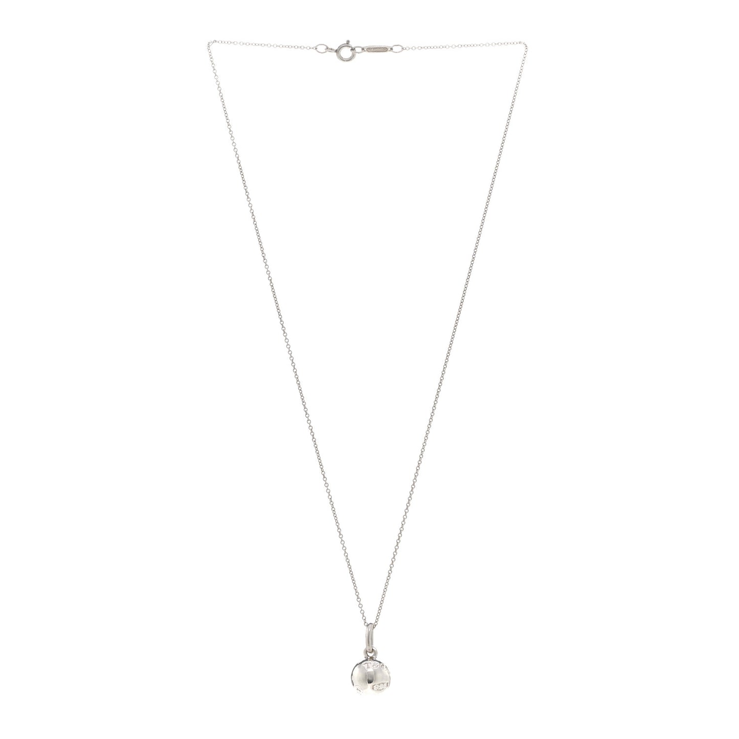 Sterling Silver 1837 Ball Pendant Necklace