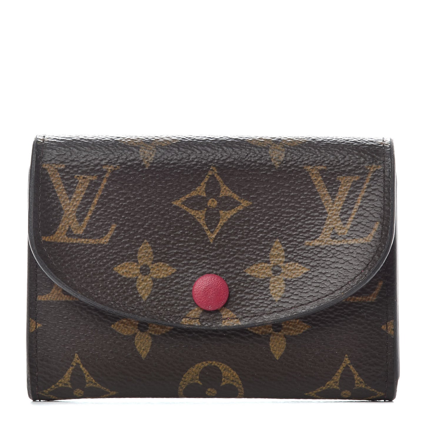 Monogram Rosalie Coin Purse Fuchsia